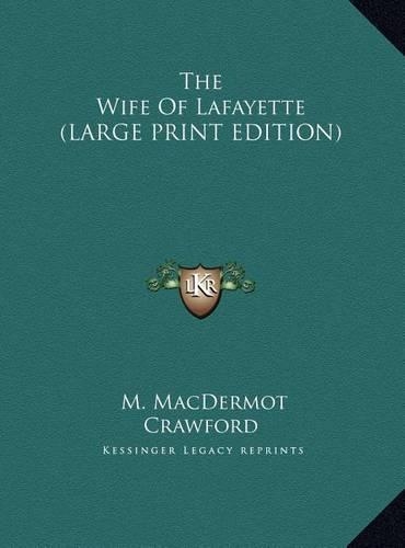 The Wife of Lafayette