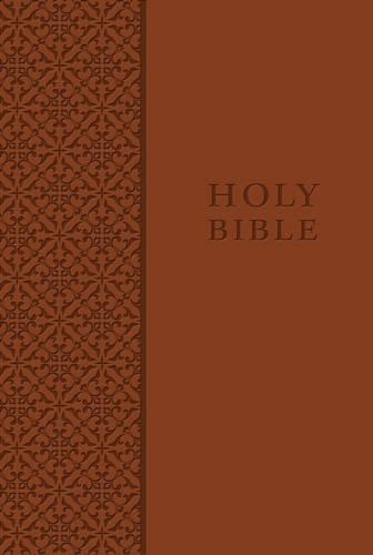 KJV Study Bible, Personal Size, Leathersoft, Brown, Red Letter