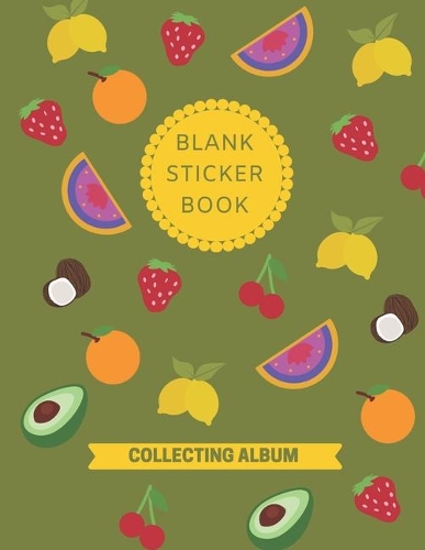 Blank Sticker Book Collecting Album