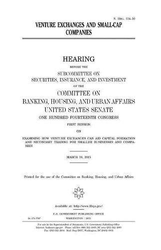 Venture exchanges and small-cap companies