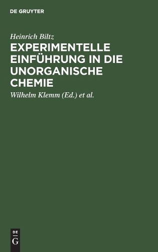 Experimentelle Einführung in Die Unorganische Chemie: (German)
