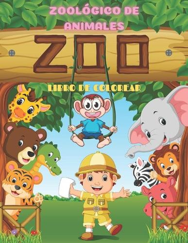 Zoológico de Animales - Libro de Colorear