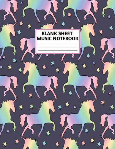 Blank Sheet Music Notebook