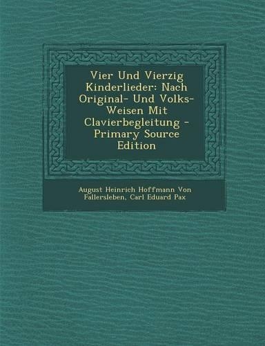Vier Und Vierzig Kinderlieder