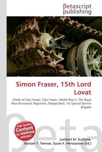 Simon Fraser, 15th Lord Lovat