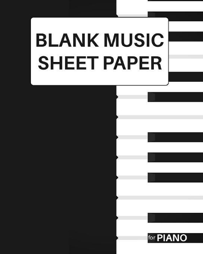 Blank Music Sheet Paper for Piano