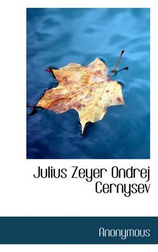 Julius Zeyer Ondrej Cernysev