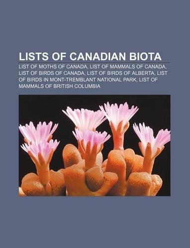 Lists of Canadian Biota