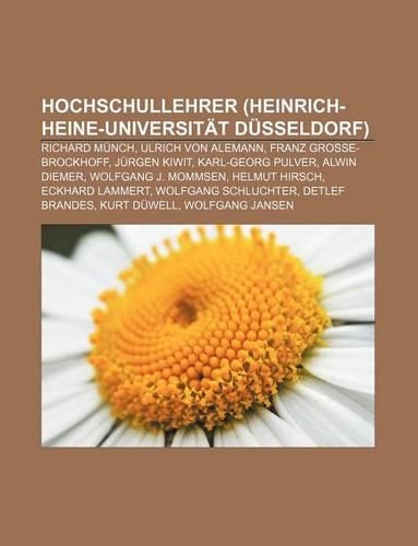 Hochschullehrer (Heinrich-Heine-Universitat Dusseldorf)