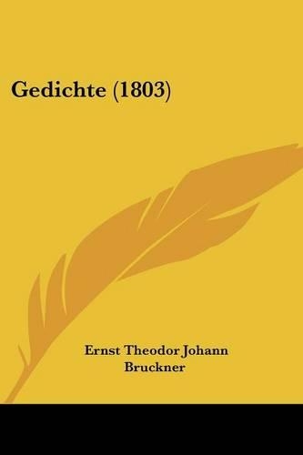 Gedichte (1803)