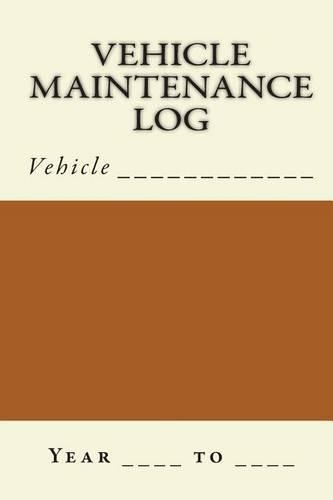 Vehicle Maintenance Log