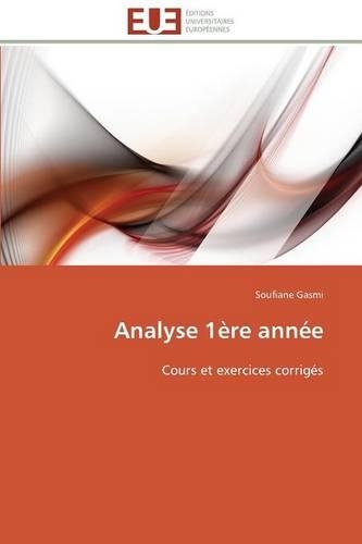 Analyse 1�re Ann�e