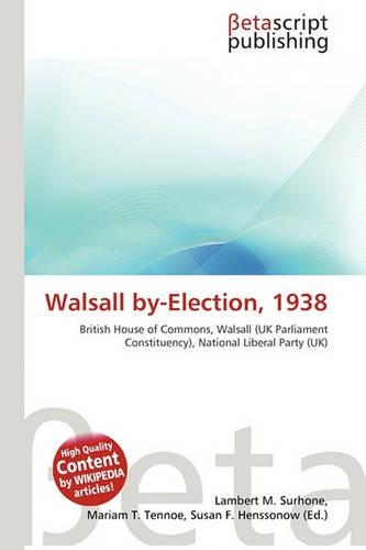 Walsall By-Election, 1938