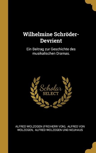 Wilhelmine Schröder-Devrient
