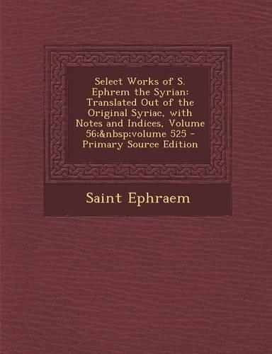 Select Works of S. Ephrem the Syrian