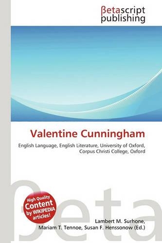 Valentine Cunningham