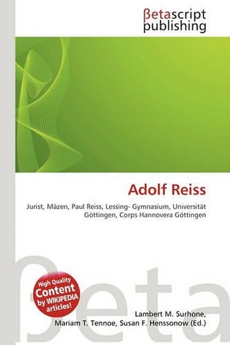 Adolf Reiss: (German)