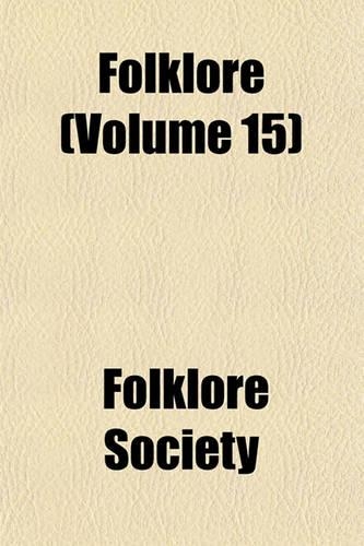 Folklore (Volume 15)