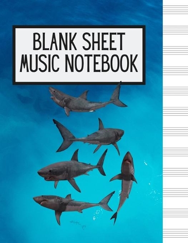 Blank Sheet Music Notebook