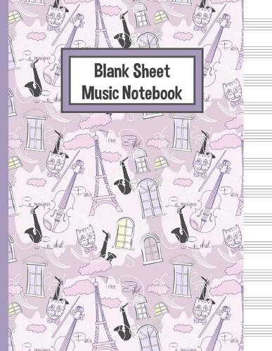 Blank Sheet Music Notebook