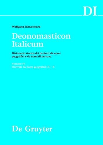 Derivati Da Nomi Geografici (R-Z)