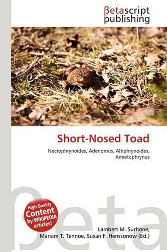Short-Nosed Toad