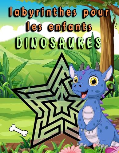 labyrinthes pour les enfants - dinosaures-