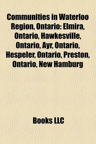 Communities in Waterloo Region, Ontario