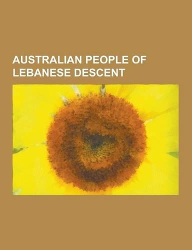 Australian People of Lebanese Descent
