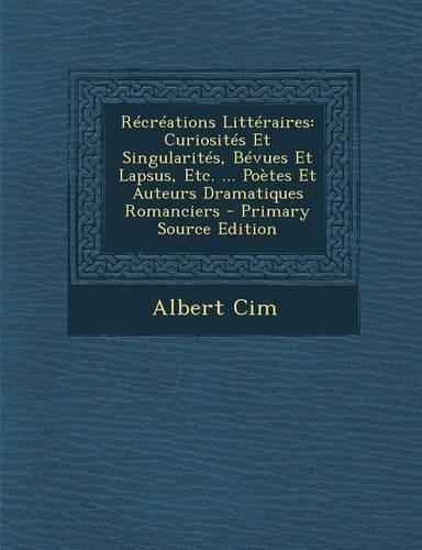 R�cr�ations Litt�raires