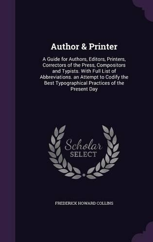 Author & Printer