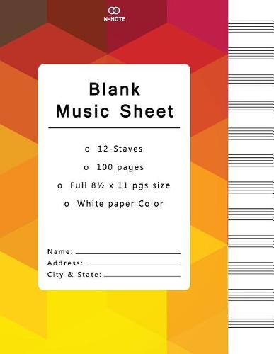 Blank Music Sheet