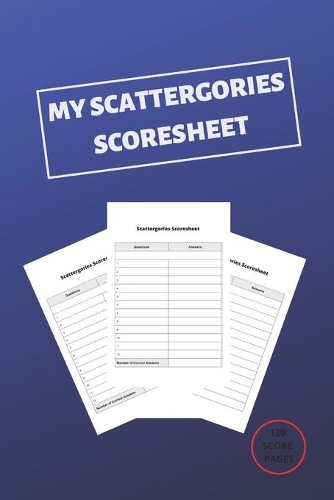 MY Scattergories Score sheet