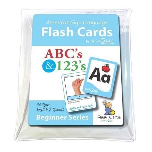 ABC's & 123's: (American Sign Language Flash Cards)