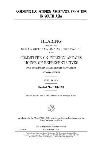 Assessing U.S. foreign assistance priorities in South Asia