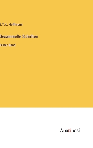 Gesammelte Schriften: Erster Band