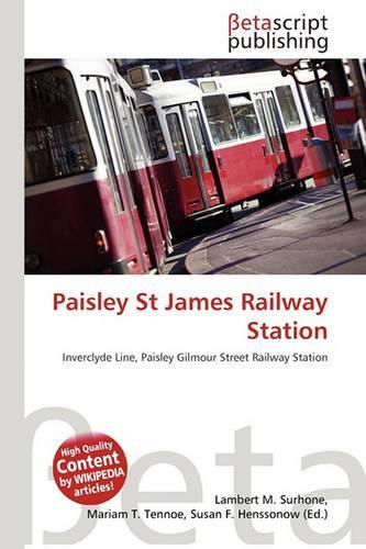 Paisley St James Railway Station