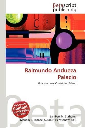 Raimundo Andueza Palacio: (English)