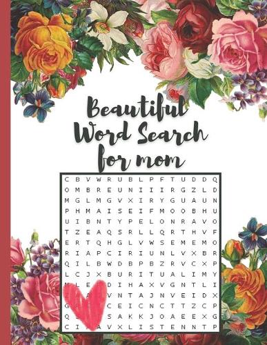 Beautiful Word Search for mom