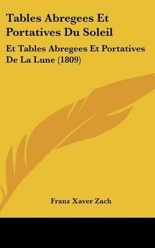 Tables Abregees Et Portatives Du Soleil