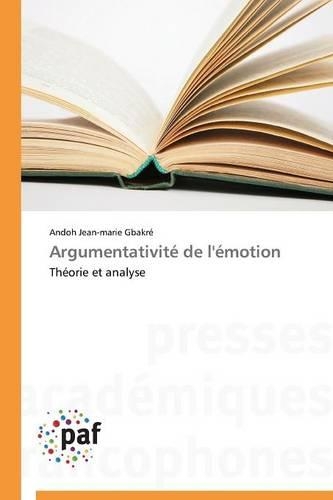 Argumentativité de l'Émotion