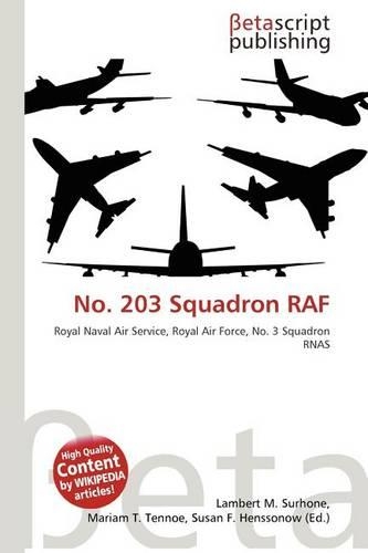 No. 203 Squadron RAF: (English)