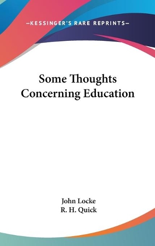 Some Thoughts Concerning Education