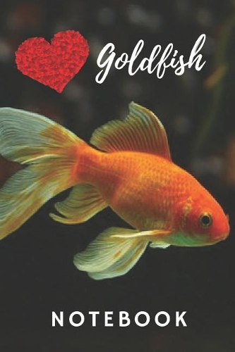 Goldfish Notebook: cute goldfishes gift for children that love fish (blank lined notebook) pet notepad, diary for kids / best for writing notes and ideas for home use 