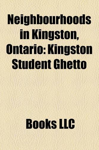 Neighbourhoods in Kingston, Ontario