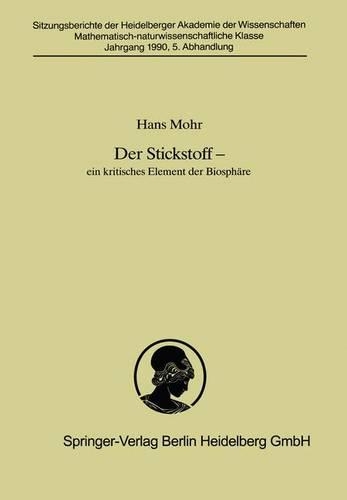 Der Stickstoff