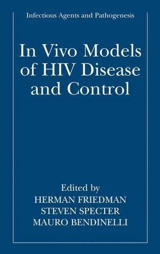 In Vivo Models of HIV Disease and Control