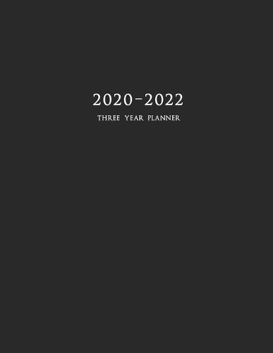 2020-2022 Three Year Planner