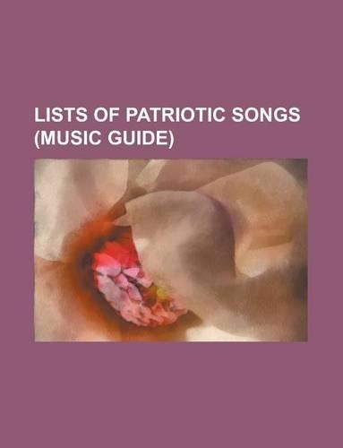 Lists of Patriotic Songs