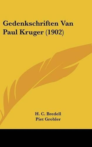 Gedenkschriften Van Paul Kruger (1902)